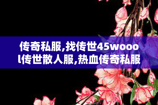 传奇私服,找传世45woool传世散人服,热血传奇私服发布网,刚开一秒传奇私服,热血传奇私服发布网