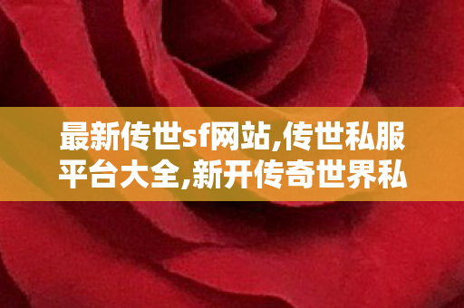 最新传世sf网站,传世私服平台大全,新开传奇世界私服发布网站,传世私服平台大全