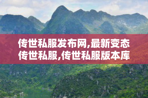 传世私服发布网,最新变态传世私服,传世私服版本库,最新变态传世私服