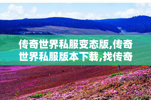 传奇世界私服变态版,传奇世界私服版本下载,找传奇世界私服,传奇世界私服版本下载