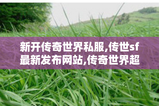 新开传奇世界私服,传世sf最新发布网站,传奇世界超变,传世sf最新发布网站