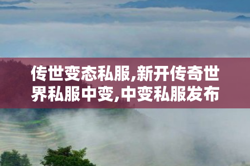 传世变态私服,新开传奇世界私服中变,中变私服发布网,新开传奇世界私服中变