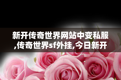 新开传奇世界网站中变私服,传奇世界sf外挂,今日新开传世sf发布网,传奇世界sf外挂