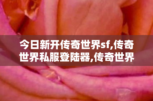 今日新开传奇世界sf,传奇世界私服登陆器,传奇世界0私服,传奇世界私服登陆器
