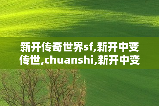 新开传奇世界sf,新开中变传世,chuanshi,新开中变传世