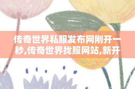 传奇世界私服发布网刚开一秒,传奇世界找服网站,新开的传奇世界私服,传奇世界找服网站