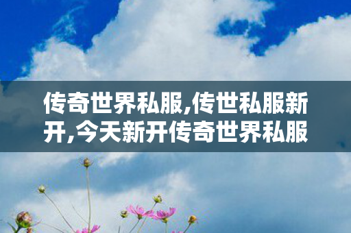 传奇世界私服,传世私服新开,今天新开传奇世界私服,传奇世界网站,今天新开传奇世界私服