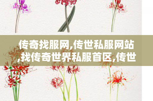 传奇找服网,传世私服网站,找传奇世界私服首区,传世私服网站