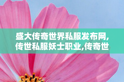 盛大传奇世界私服发布网,传世私服妖士职业,传奇世界私服发布网,传世私服妖士职业