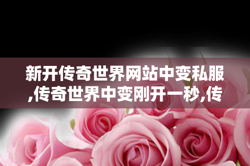新开传奇世界网站中变私服,传奇世界中变刚开一秒,传世私服广告,传奇世界中变刚开一秒