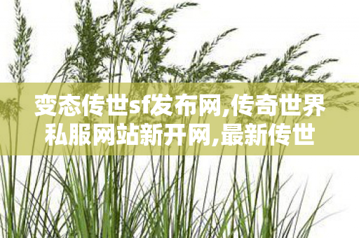 变态传世sf发布网,传奇世界私服网站新开网,最新传世sf网站,传奇世界私服网站新开网