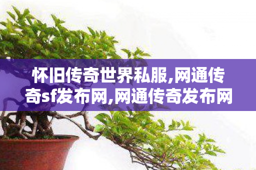 怀旧传奇世界私服,网通传奇sf发布网,网通传奇发布网站,网通传奇sf发布网