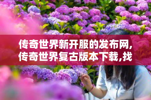 传奇世界新开服的发布网,传奇世界复古版本下载,找传世sf,传奇世界复古版本下载