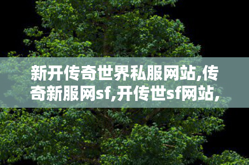 新开传奇世界私服网站,传奇新服网sf,开传世sf网站,传奇新服网sf