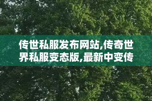 传世私服发布网站,传奇世界私服变态版,最新中变传奇网站,传奇世界私服变态版