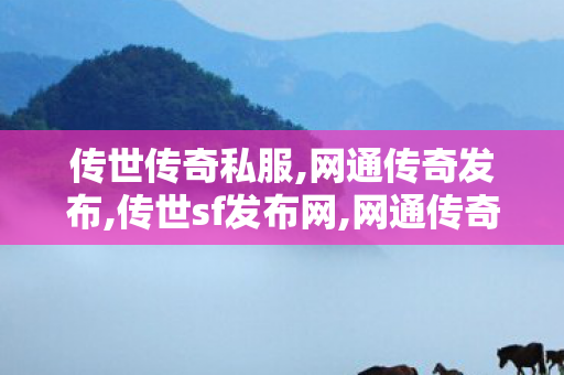 传世传奇私服,网通传奇发布,传世sf发布网,网通传奇发布