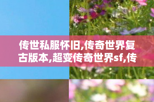 传世私服怀旧,传奇世界复古版本,超变传奇世界sf,传奇世界复古版本