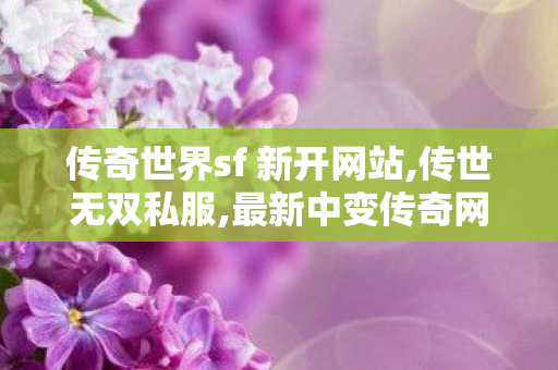 传奇世界sf 新开网站,传世无双私服,最新中变传奇网站,传世无双私服