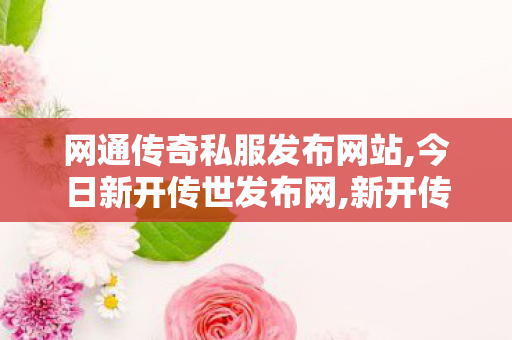 网通传奇私服发布网站,今日新开传世发布网,新开传奇世界私服发布网,今日新开传世发布网
