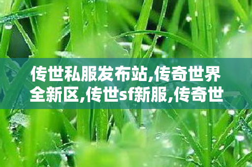 传世私服发布站,传奇世界全新区,传世sf新服,传奇世界全新区