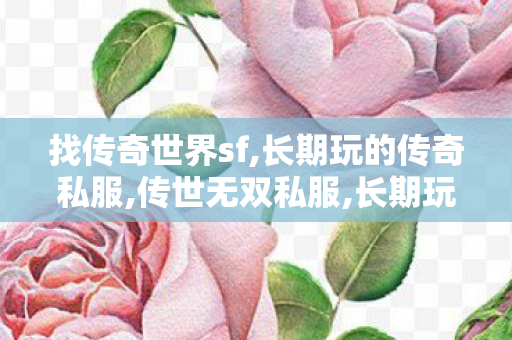 找传奇世界sf,长期玩的传奇私服,传世无双私服,长期玩的传奇私服
