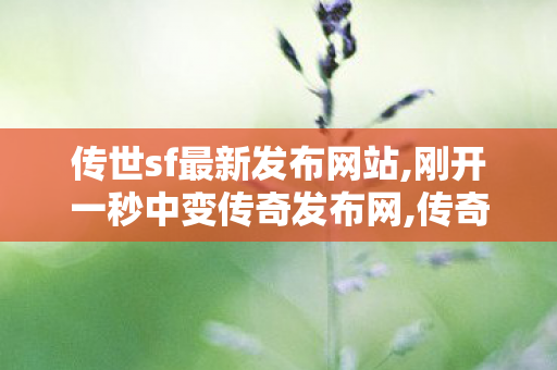 传世sf最新发布网站,刚开一秒中变传奇发布网,传奇新服网sf,刚开一秒中变传奇发布网