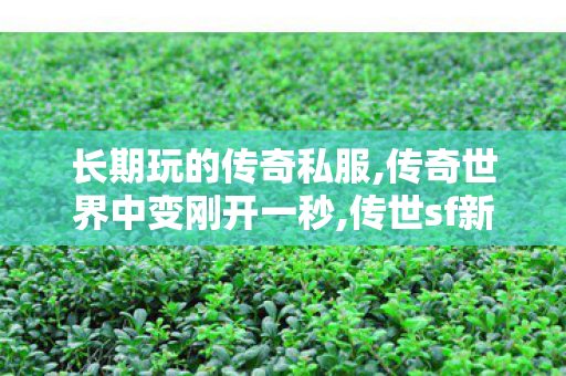 长期玩的传奇私服,传奇世界中变刚开一秒,传世sf新服网发布网00,传奇世界中变刚开一秒