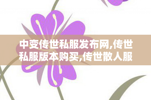 中变传世私服发布网,传世私服版本购买,传世散人服,传世私服版本购买