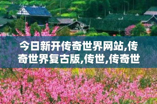 今日新开传奇世界网站,传奇世界复古版,传世,传奇世界复古版