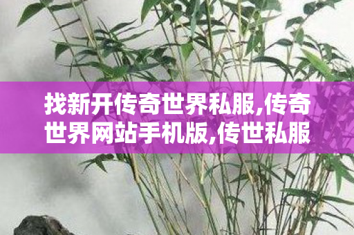 找新开传奇世界私服,传奇世界网站手机版,传世私服发布网大全,传奇世界网站手机版