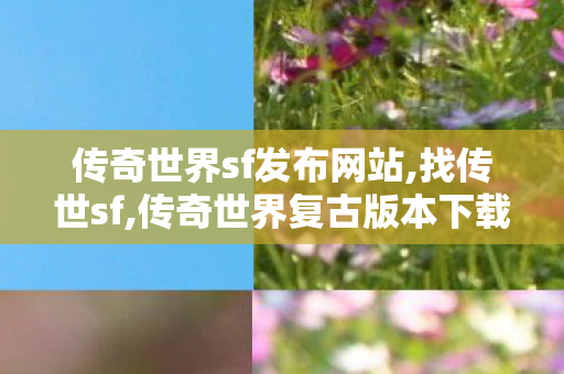 传奇世界sf发布网站,找传世sf,传奇世界复古版本下载,找传世sf