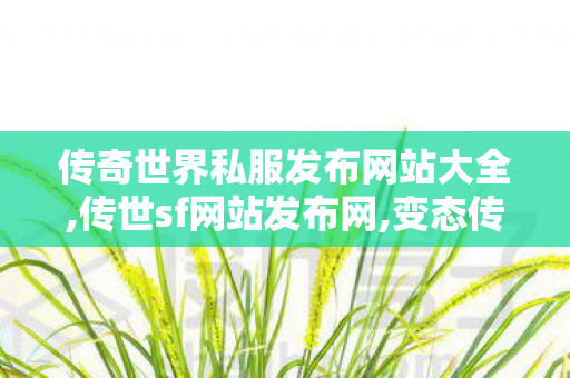 传奇世界私服发布网站大全,传世sf网站发布网,变态传世sf发布网,传世sf网站发布网