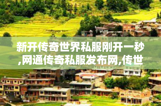新开传奇世界私服刚开一秒,网通传奇私服发布网,传世私服发布网站,网通传奇私服发布网
