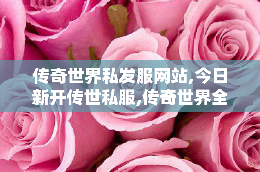 传奇世界私发服网站,今日新开传世私服,传奇世界全新区,今日新开传世私服