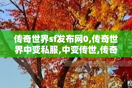 传奇世界sf发布网0,传奇世界中变私服,中变传世,传奇世界中变私服