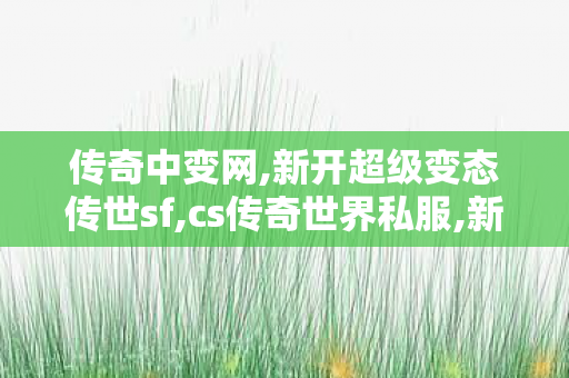 传奇中变网,新开超级变态传世sf,cs传奇世界私服,新开超级变态传世sf