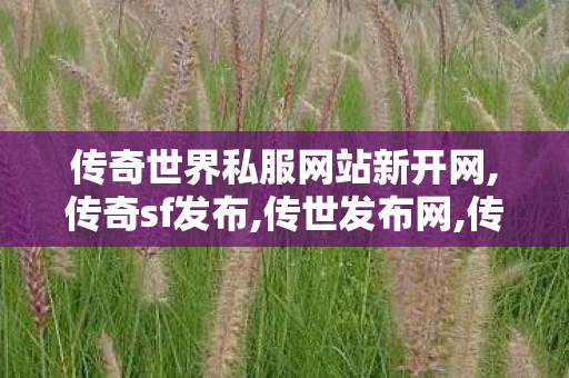 传奇世界私服网站新开网,传奇sf发布,传世发布网,传奇sf发布