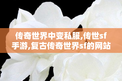 传奇世界中变私服,传世sf手游,复古传奇世界sf的网站,传世sf手游