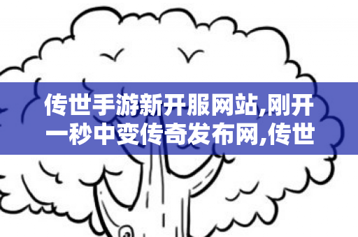 传世手游新开服网站,刚开一秒中变传奇发布网,传世网,刚开一秒中变传奇发布网