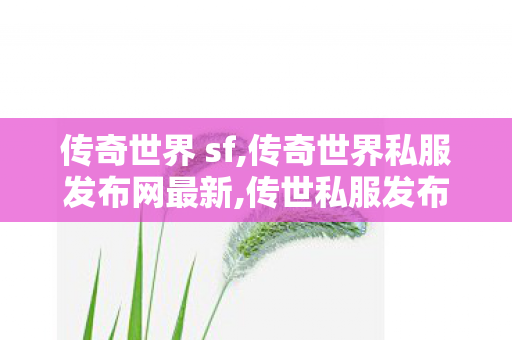 传奇世界 sf,传奇世界私服发布网最新,传世私服发布网址,传奇世界私服发布网最新