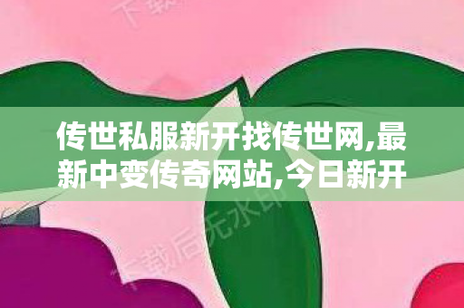传世私服新开找传世网,最新中变传奇网站,今日新开传世网,最新中变传奇网站