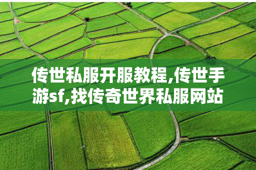 传世私服开服教程,传世手游sf,找传奇世界私服网站,传世手游sf
