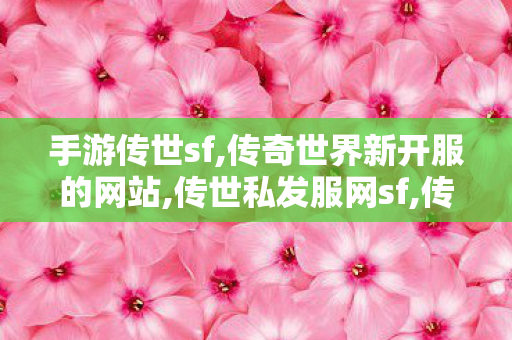 手游传世sf,传奇世界新开服的网站,传世私发服网sf,传奇世界新开服的网站
