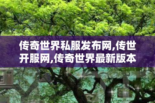 传奇世界私服发布网,传世开服网,传奇世界最新版本,传世开服网