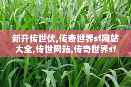 新开传世伏,传奇世界sf网站大全,传世网站,传奇世界sf网站大全