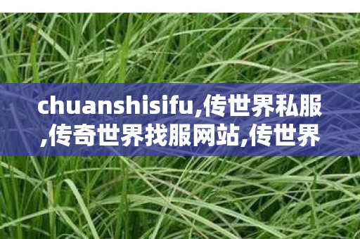 chuanshisifu,传世界私服,传奇世界找服网站,传世界私服