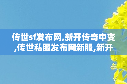 传世sf发布网,新开传奇中变,传世私服发布网新服,新开传奇中变