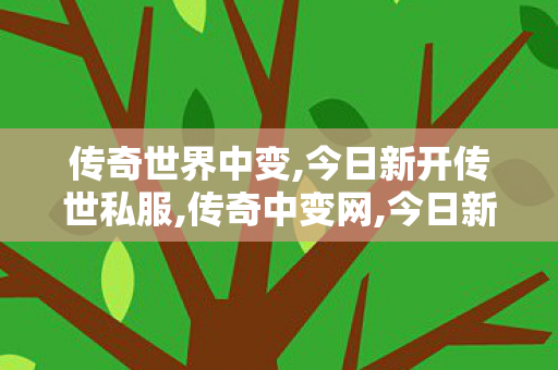传奇世界中变,今日新开传世私服,传奇中变网,今日新开传世私服