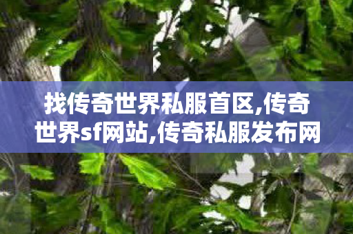 找传奇世界私服首区,传奇世界sf网站,传奇私服发布网官网,传奇世界sf网站