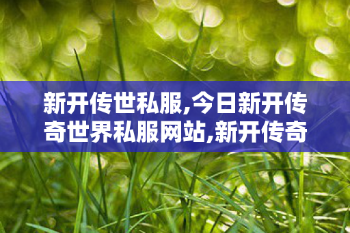 新开传世私服,今日新开传奇世界私服网站,新开传奇世界私服中变,今日新开传奇世界私服网站